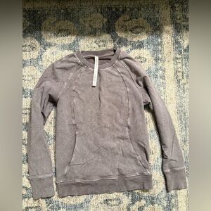 lululemon athletica Gray Sweatshirt